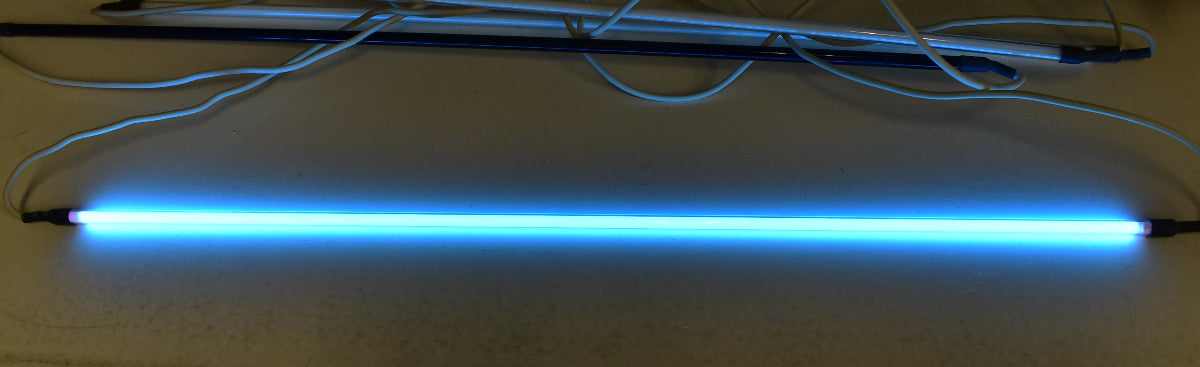HQ Power FLPSB Kaltkathoden-Leuchtstoffröhre Blau 30 cm 12V Cold Cathode Neonröhre NOS