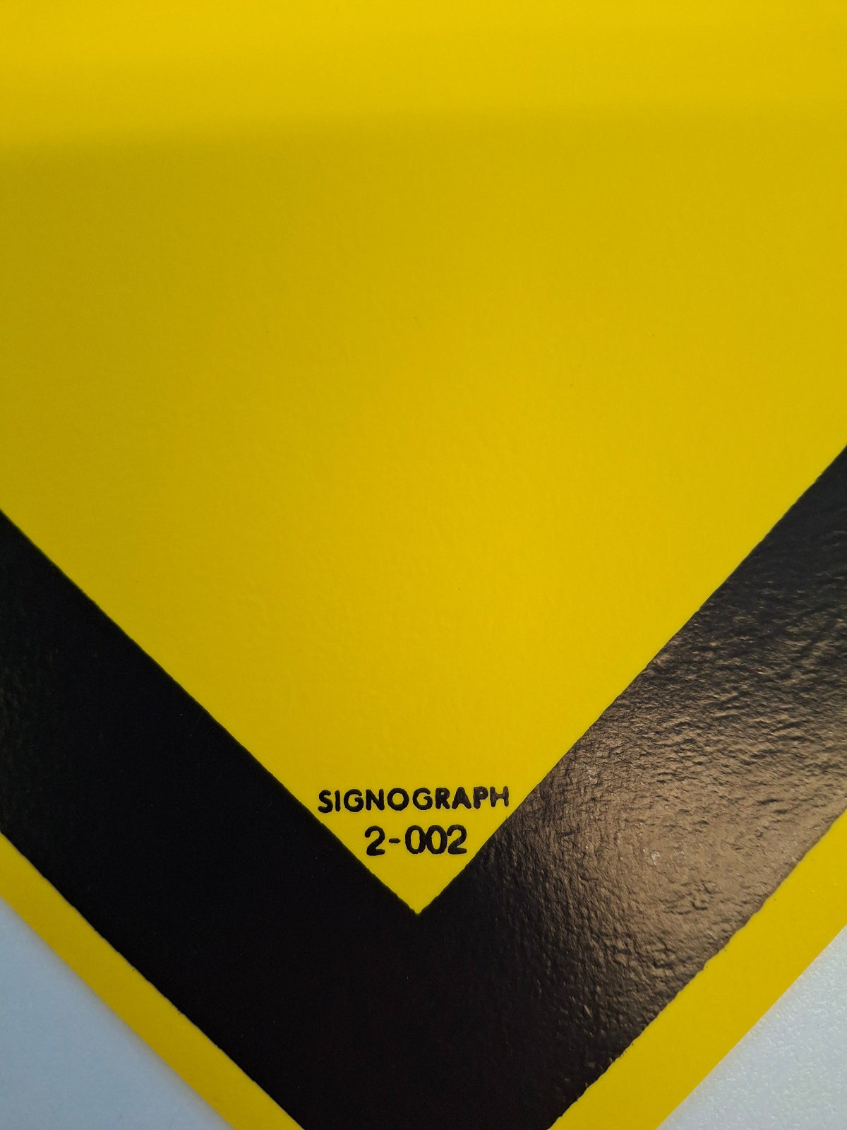 Original DDR Schild Schutzbrille Arbeitschutz Hinweisschild Signograph Vintage Industrieschild Nummer 2-002