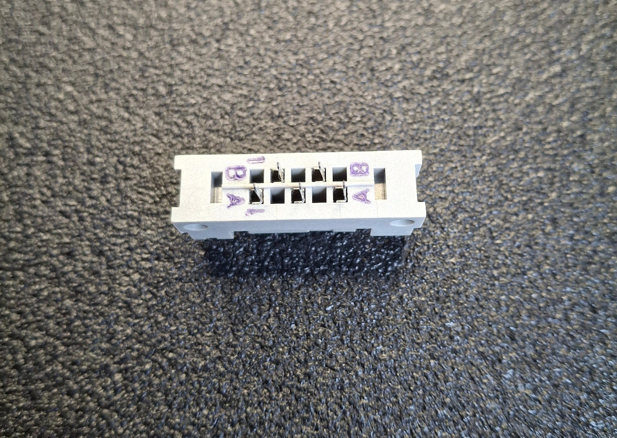 RFT EFS-Buchse 2×6 – 5-polig – EFS5 DDR NOS Robotron
