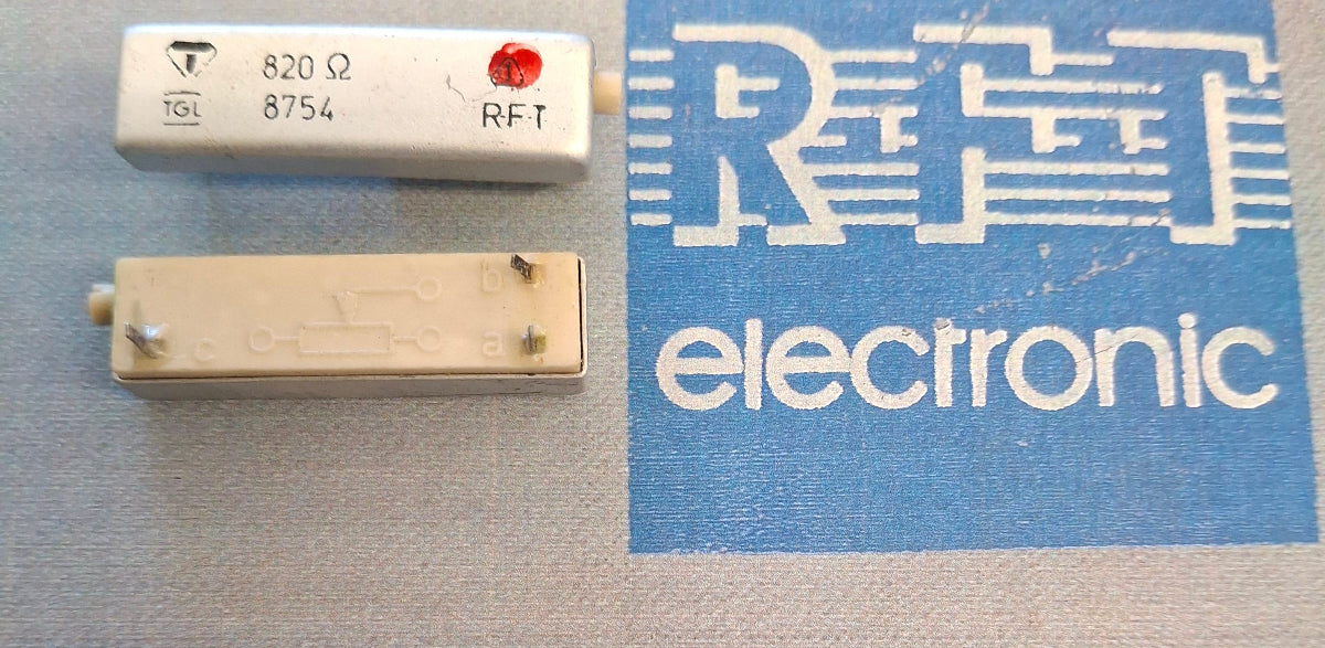 Spindeltrimmer Spindeleinstellregler potentiometer 820-Ohm einstellregler RFT DDR TGL-8754 NOS