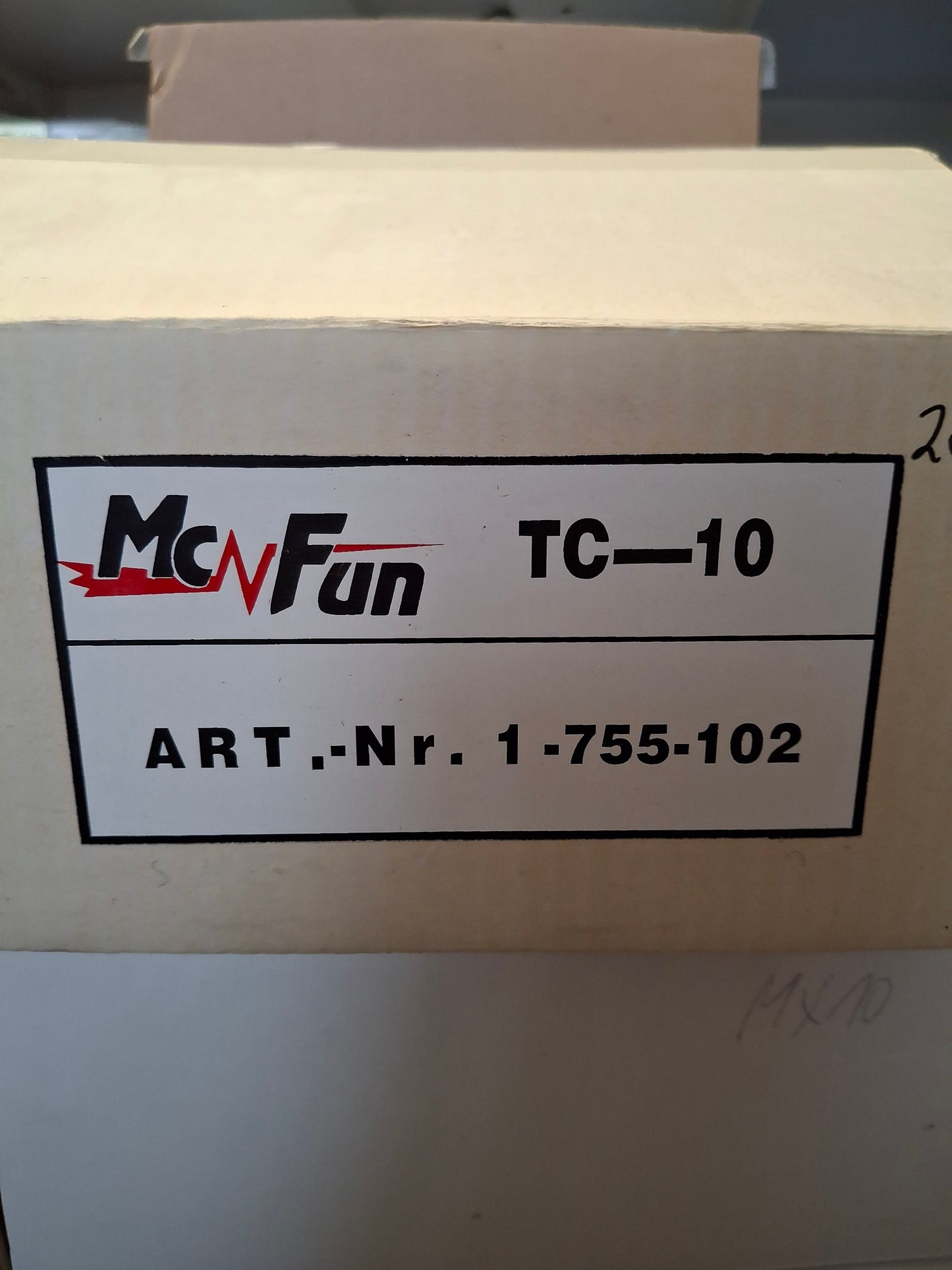 McFun TC-10 10-Zoll (25 cm) Tiefton-Lautsprecherchassis Ausstellungsstück Farbe verblasst