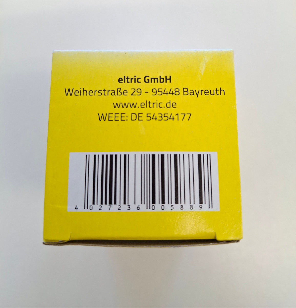 EGB Tropfenlampe 25W E27 Klar 230V Glühlampe 195 lm dimmbar