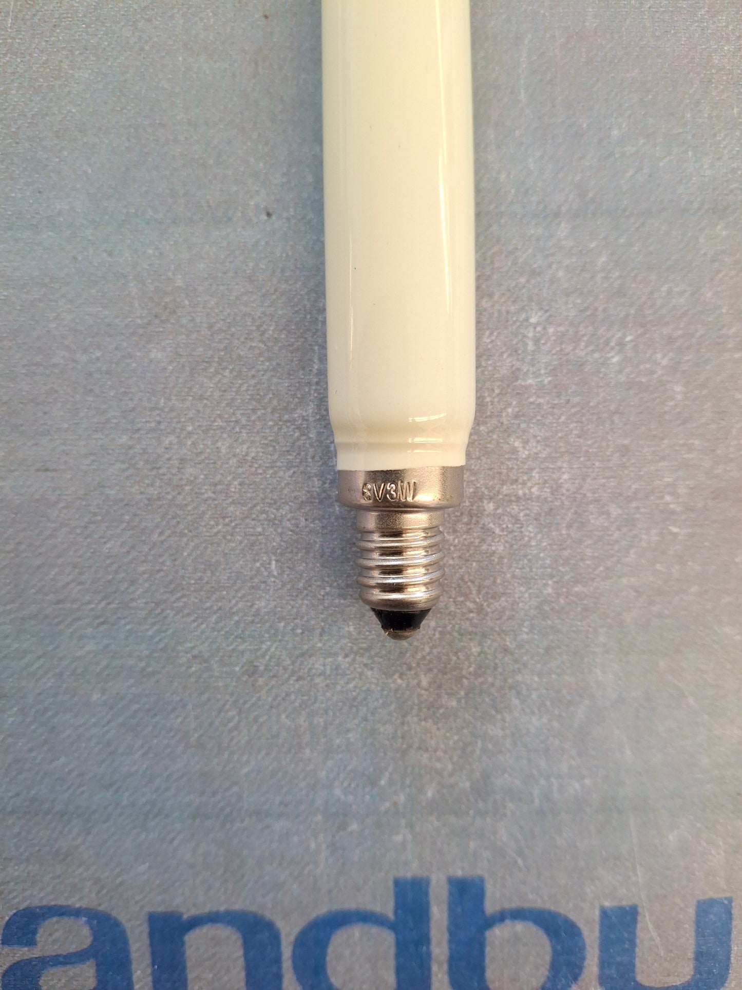 Normalschaftkerze 8 Volt 3 Watt E10 Fassung – Ersatzlampe für Weihnachtsbeleuchtung