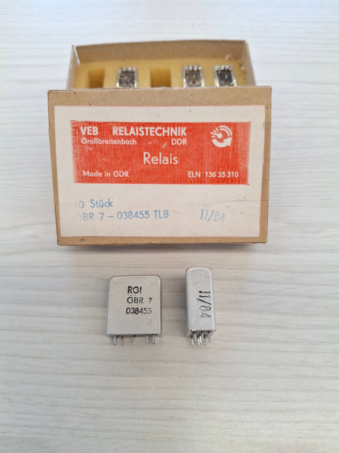Fundstück der Woche: DDR-Relais RGI GBR 7 – Kleine Bauteile, große Geschichte