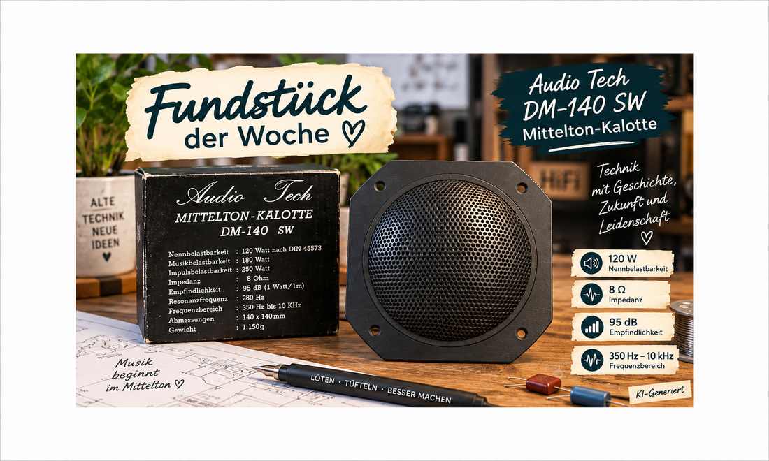 Fundstück der Woche: Die Audio Tech DM-140 SW