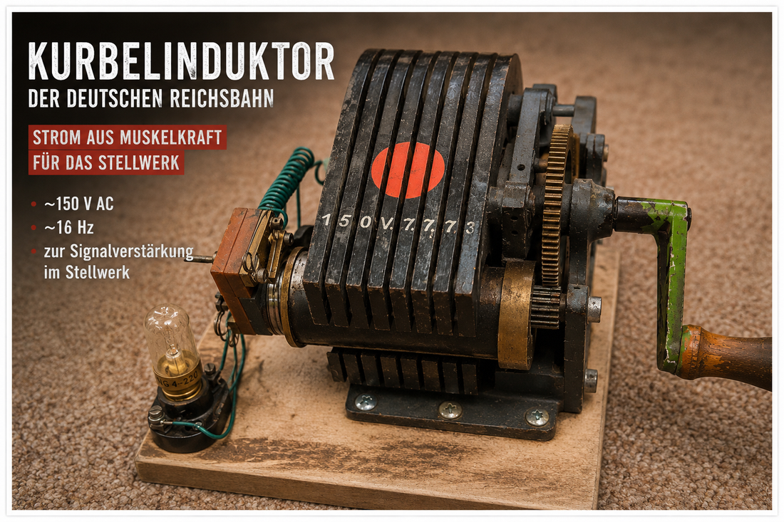 Fundstück der Woche – Der Kurbelinduktor der Reichsbahn