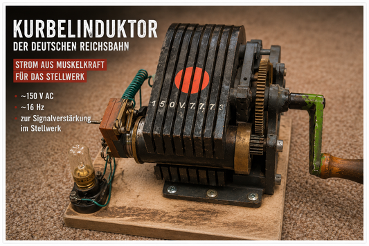 Fundstück der Woche – Der Kurbelinduktor der Reichsbahn