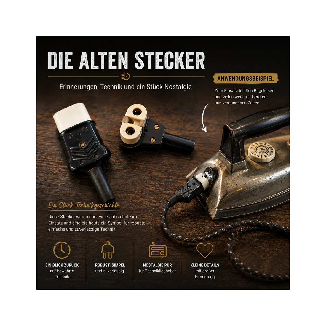 Fundstück der Woche: Der Heißgerätestecker