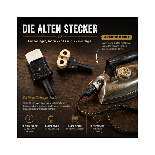 Fundstück der Woche: Der Heißgerätestecker