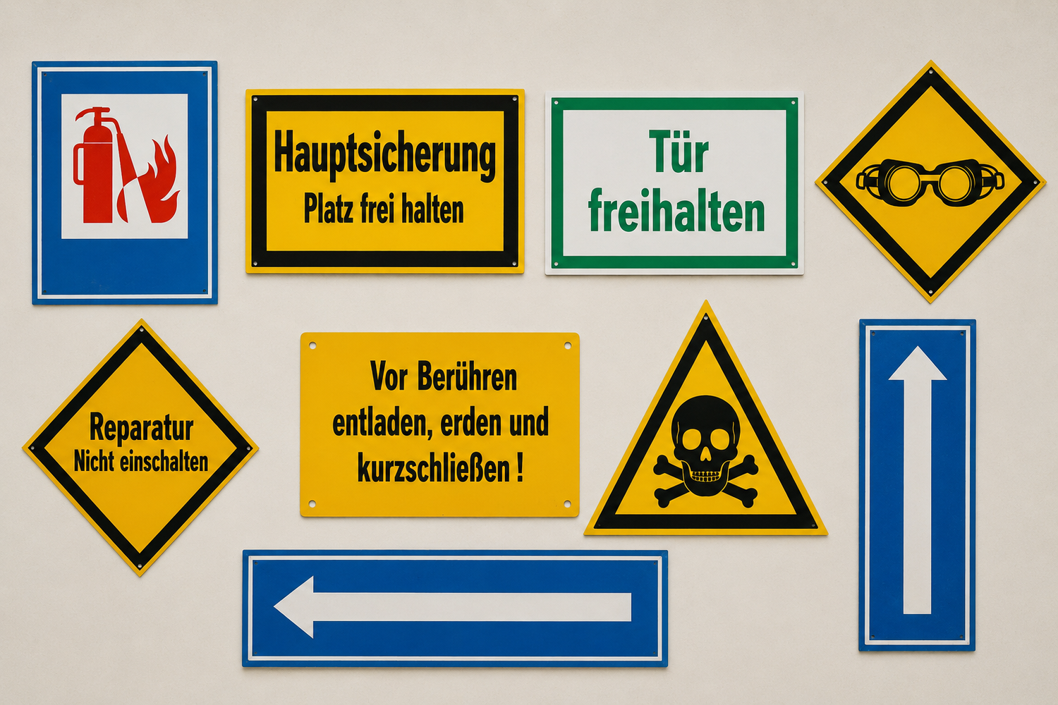 DDR Schilder