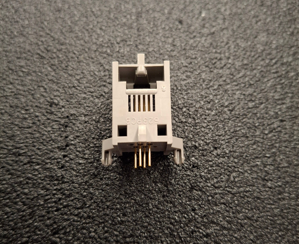 Modular-Einbaubuchse RJ11 – 6 Kontakte, 4 belegt