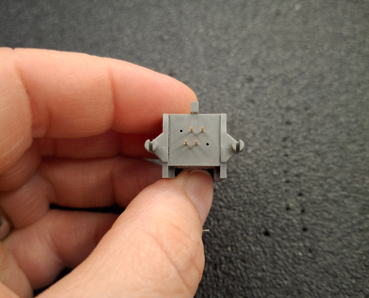 Modular-Einbaubuchse RJ10 – 4 Kontakte, 4 belegt