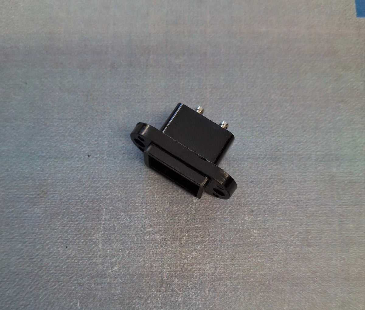 AC Einbaustecker 2-polig 220V Geraeteeinbaustecker Netzanschluss