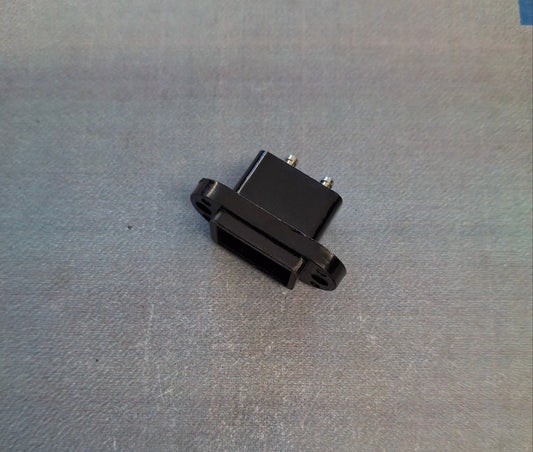 AC Einbaustecker 2-polig 220V Geraeteeinbaustecker Netzanschluss