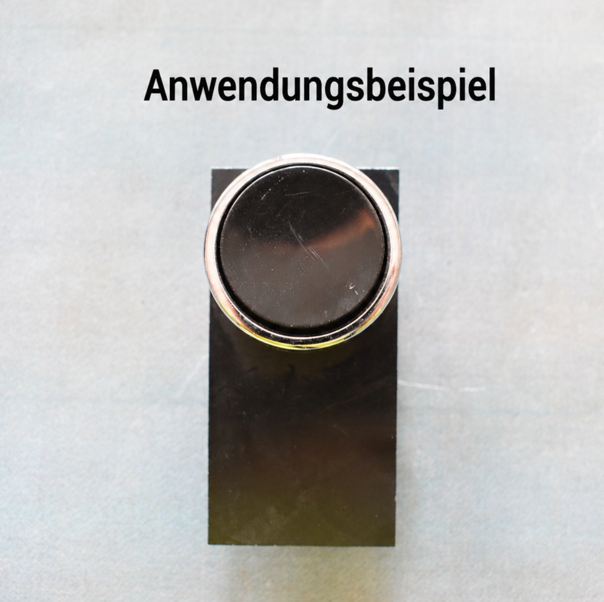 Beschriftungsplatte aus eloxiertem Aluminium – 60 x 30 mm
