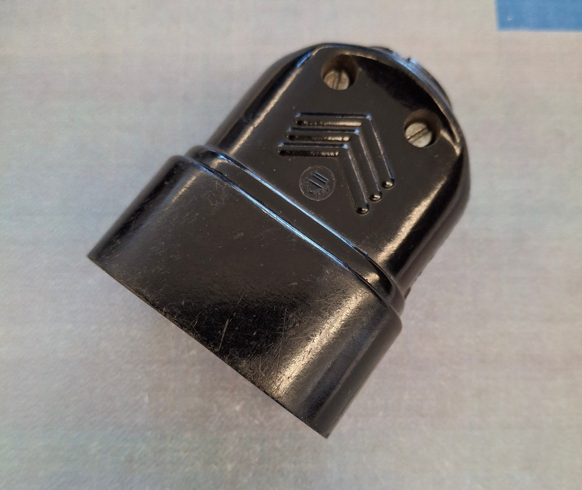 DDR Drehstrom 5-polig 380V 10A Bakelit Historisch Kraftstrom als Stecker oder Buchse / Kupplung