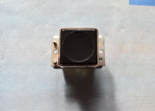DDR NOS Robotron Tastvorsatz eckig schwarz silber aus dem TGL-33573 System
