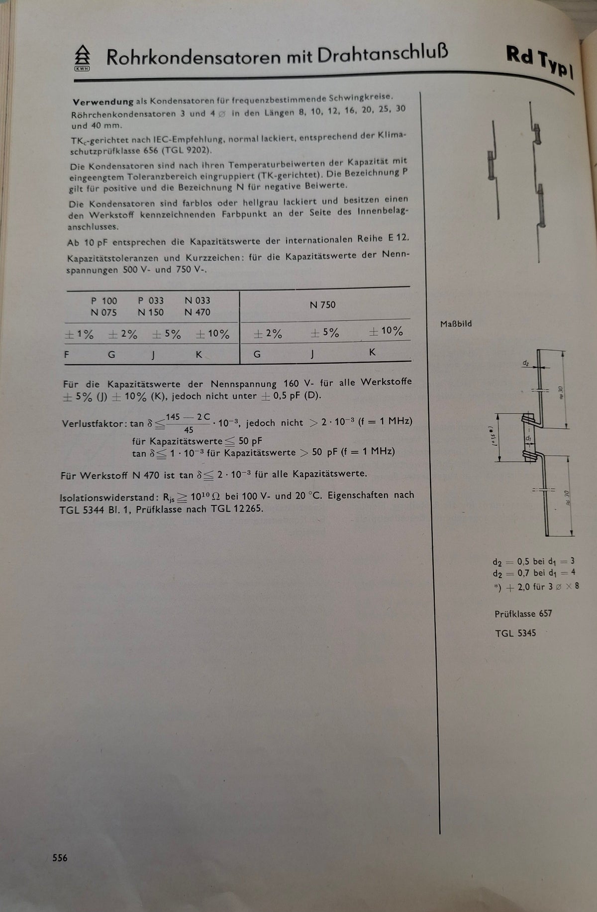 DDR Rohrkondensator Rohren Keramik KondensatornNOS Vintage