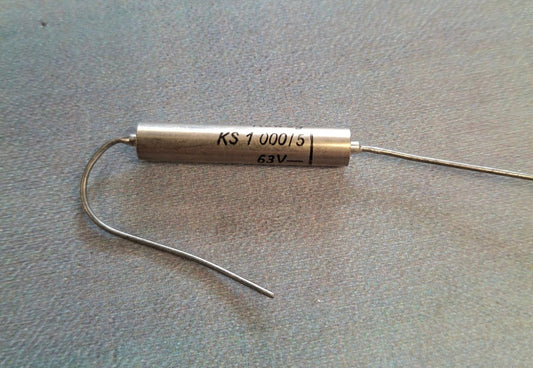 DDR Styroflex  Kunststofffolienkondensator RFT  Koweg Styroflexkondensator 1000