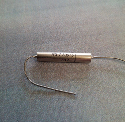 DDR Styroflex  Kunststofffolienkondensator RFT Koweg Styroflexkondensator 1200 pF