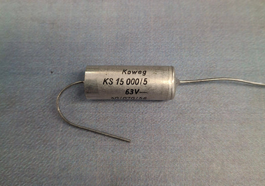 DDR Styroflex Kunststofffolienkondensator RFT Koweg Styroflexkondensator 15000pF