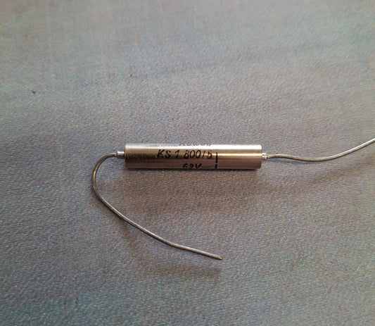 DDR Styroflex  Kunststofffolienkondensator RFT Koweg Styroflexkondensator 1800pF