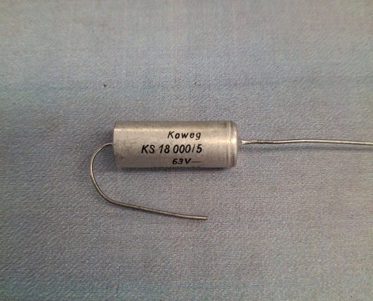 DDR Styroflex Kunststofffolienkondensator RFT Koweg Styroflexkondensator 18000pF