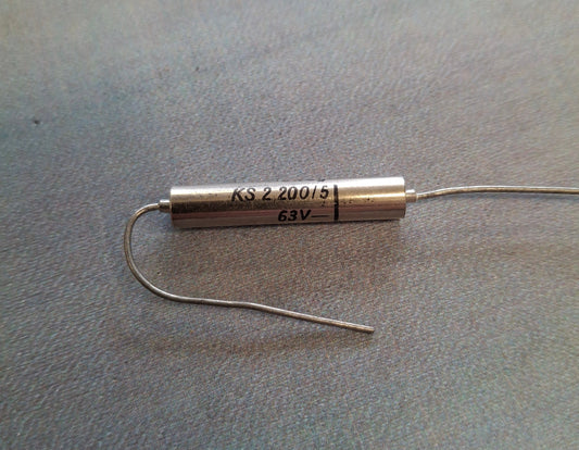 DDR Styroflex  Kunststofffolienkondensator RFT Koweg Styroflexkondensator 2200pF