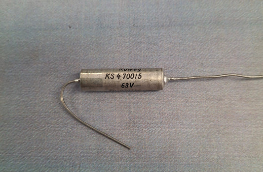 DDR Styroflex Kunststofffolienkondensator  RFT Koweg Styroflexkondensator 4700pF