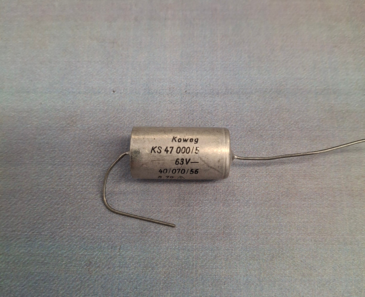 DDR Styroflex Kunststofffolienkondensator RFT Koweg Styroflexkondensator 47000pF