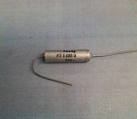DDR Styroflex Kunststofffolienkondensator RFT Koweg Styroflexkondensator 5600pF