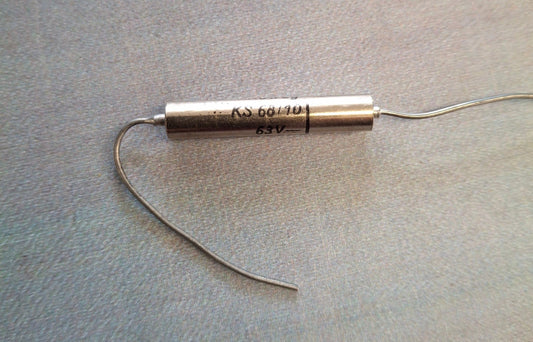 DDR Styroflex  Kunststofffolienkondensator RFT Koweg Styroflexkondensator 68pF