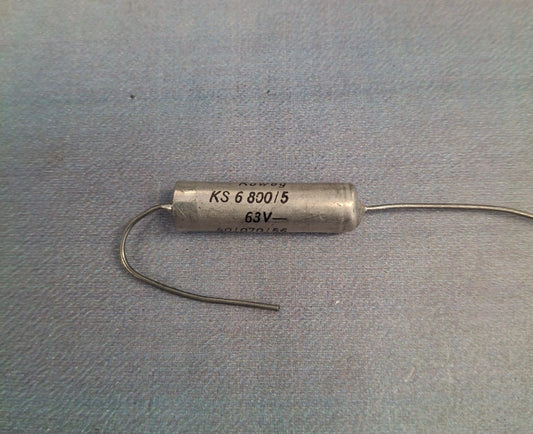 DDR Styroflex Kunststofffolienkondensator RFT Koweg Styroflexkondensator 6800pF