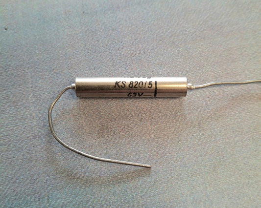 DDR Styroflex Kunststofffolienkondensator RFT Koweg Styroflexkondensator 820pF