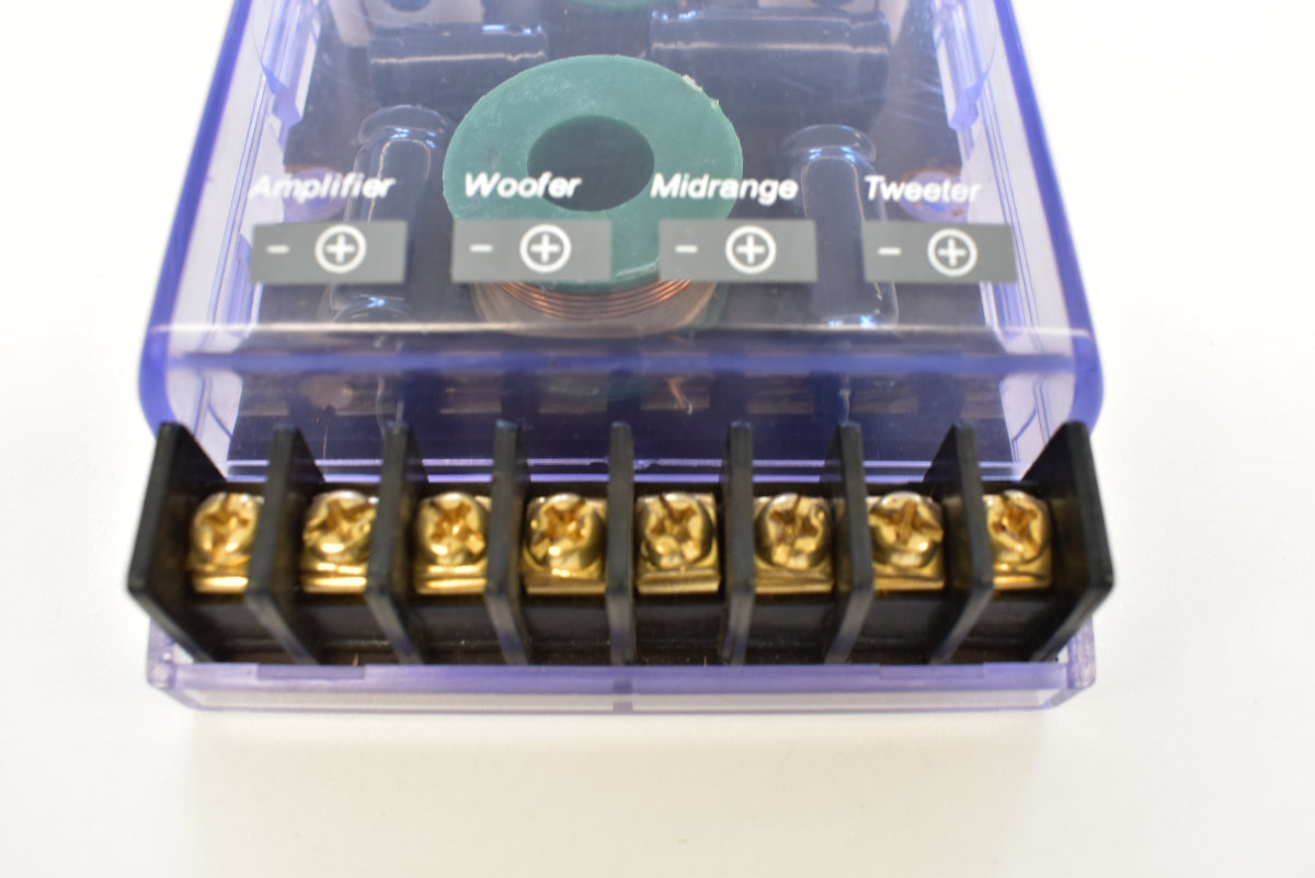 3-Wege Frequenzweiche Lautsprecherweiche Woofer Midrange Tweeter mit Schraubklemmen