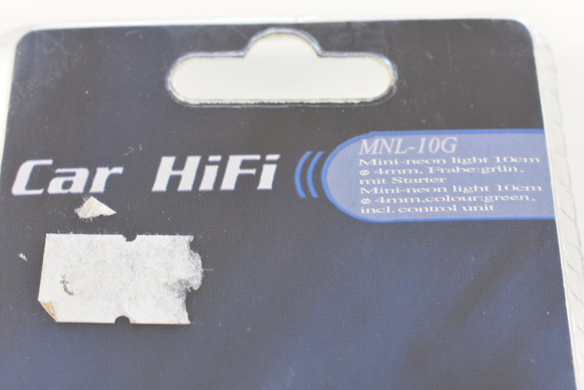 Car HiFi Mini Neon Light 10 cm Gruen 12V MNL-10G Neonröhre mit Inverter