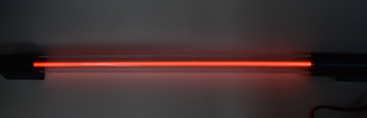 Visual Lighting Neonröhre 30 cm Rot 12V mit Zigarettenanzünder NL30R Car HiFi