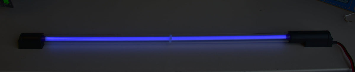 CAR HI-FI POWER Gold Line Neonröhre 50 cm Blau 12V Zigarettenanzünder NL-50B