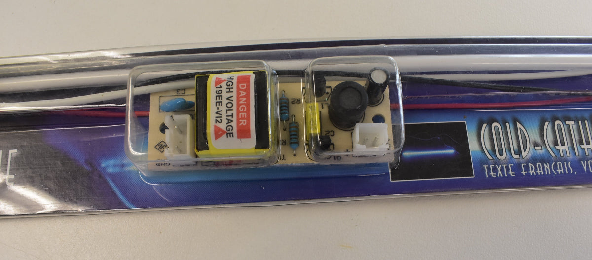 HQ Power FLPSB Kaltkathoden-Leuchtstoffröhre Blau 30 cm 12V Cold Cathode Neonröhre NOS