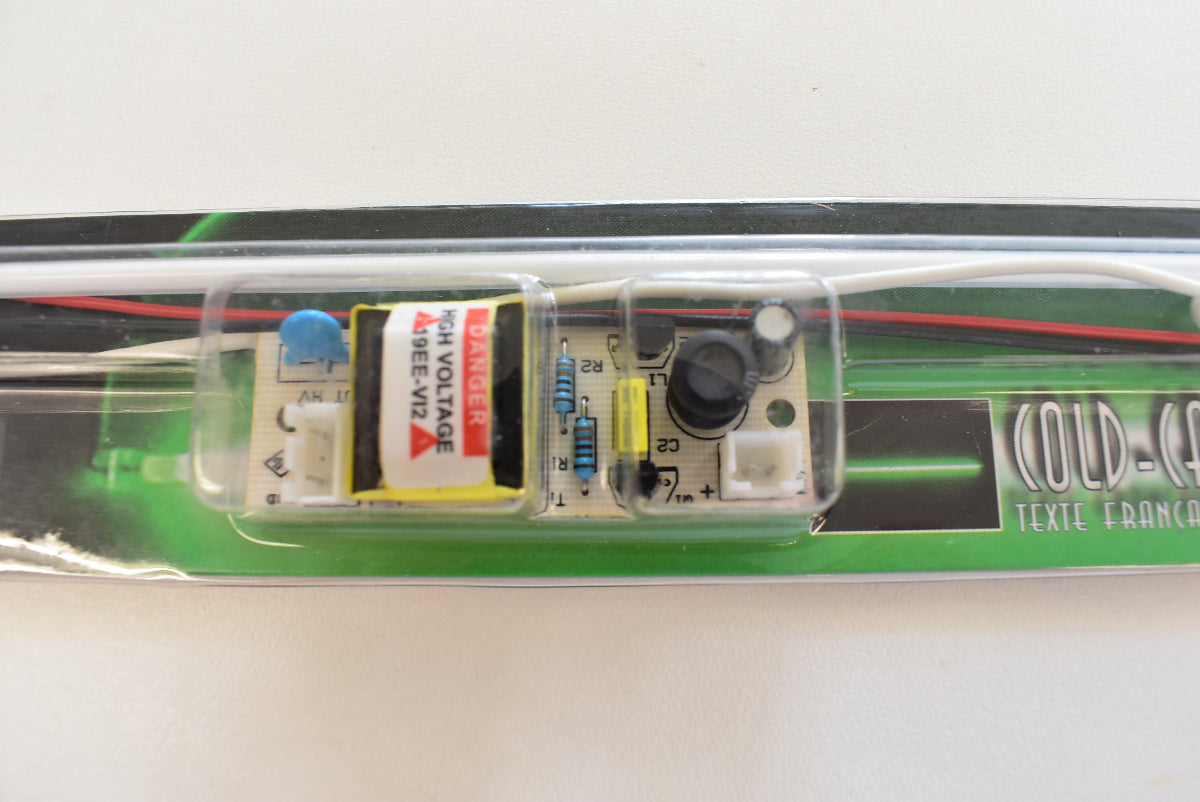 HQ Power FLPSG Kaltkathoden-Leuchtstoffröhre Gruen 30 cm 12V Cold Cathode Neonröhre NOS