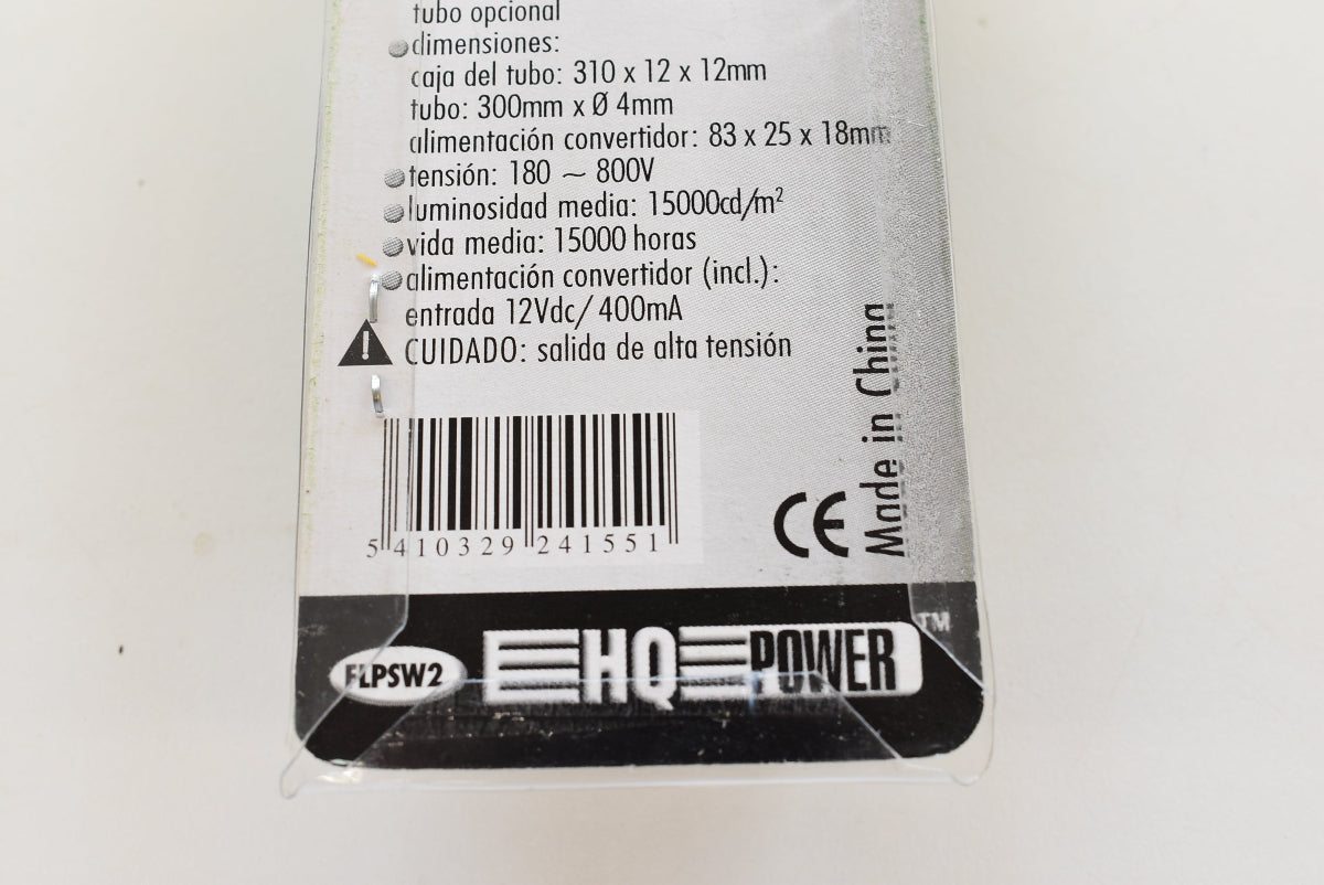 HQ Power FLPSW2 Kaltkathoden Weiß Set 30 cm UV CCFL 12V PC Modding NOS