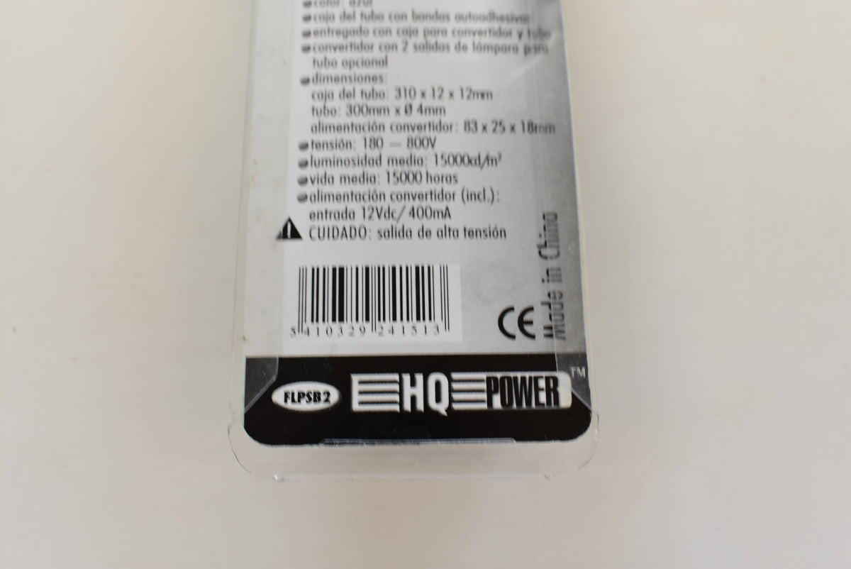 HQ Power FLPSB2 Kaltkathoden Blau Set 30 cm UV CCFL 12V PC Modding NOS