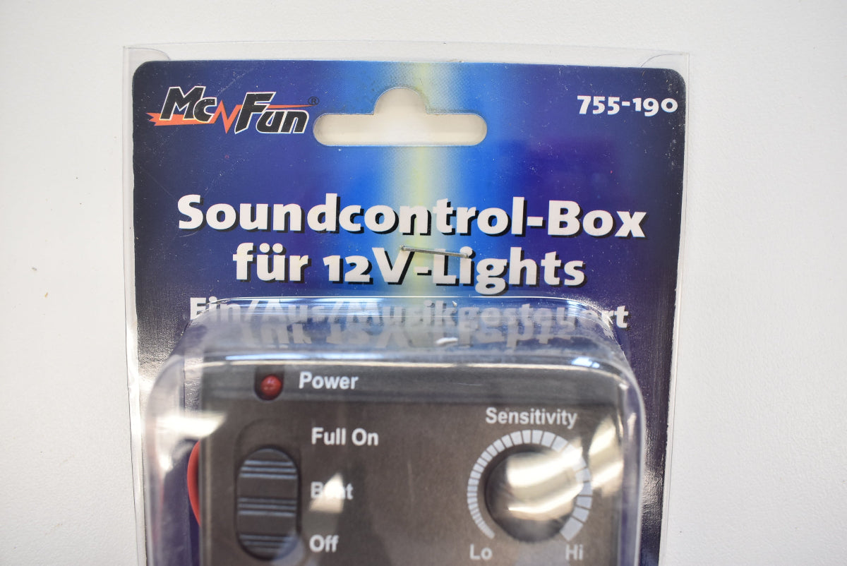 McFun Soundcontrol-Box für 12V-Lights 755-190 Musiksteuerung Sound Control