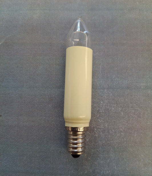 Großschaftkerze  14Volt  7Watt E14 Fassung Ersatzlampe Weihnachtsbeleuchtung