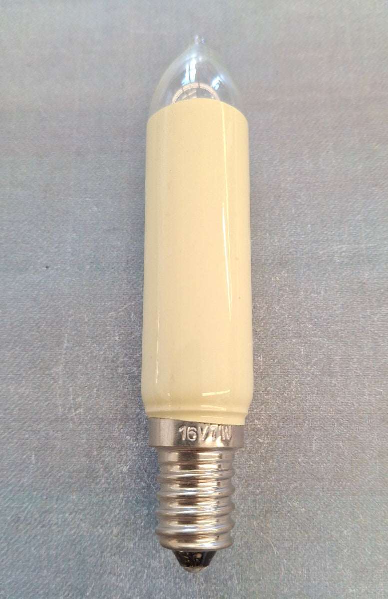 Grossschaftkerze 16 Volt 7 Watt E14 Fassung Ersatzlampe Weihnachtsbeleuchtung