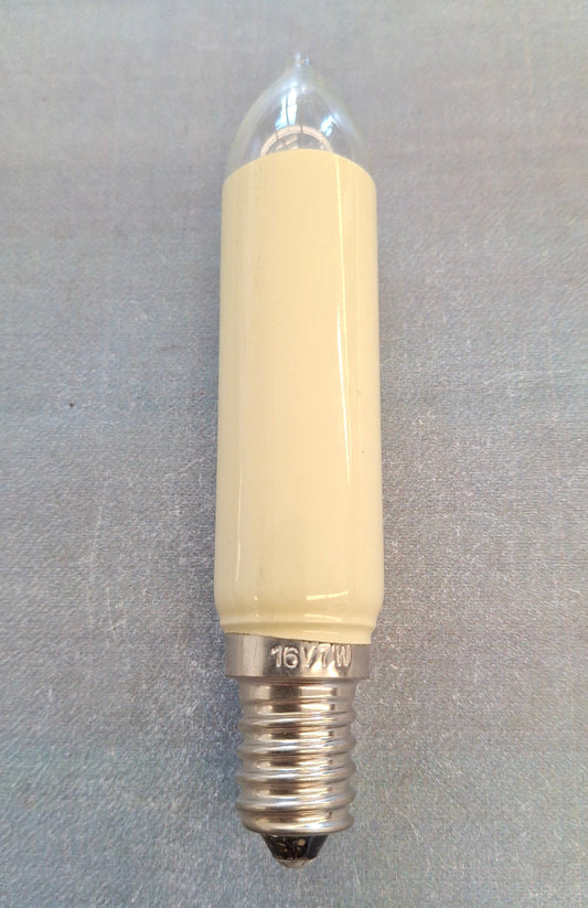 Grossschaftkerze 16 Volt 7 Watt E14 Fassung Ersatzlampe Weihnachtsbeleuchtung