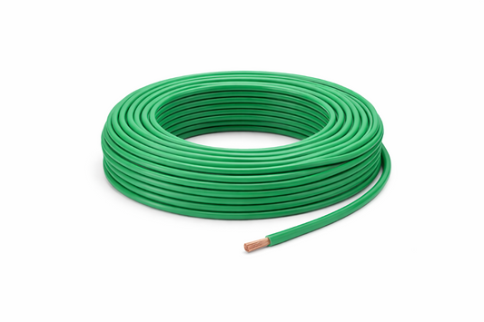 H05V_K Kabel PVC-Isolierung Litze Aderleitung Schaltlitze flexibel grün 0,5mm