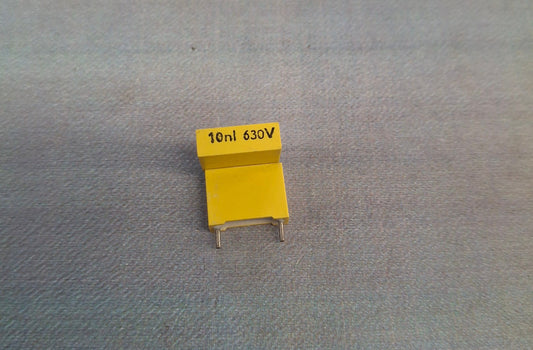 Hochspannung Kondensator 10nF 630V DDR Folienkondensator RFT