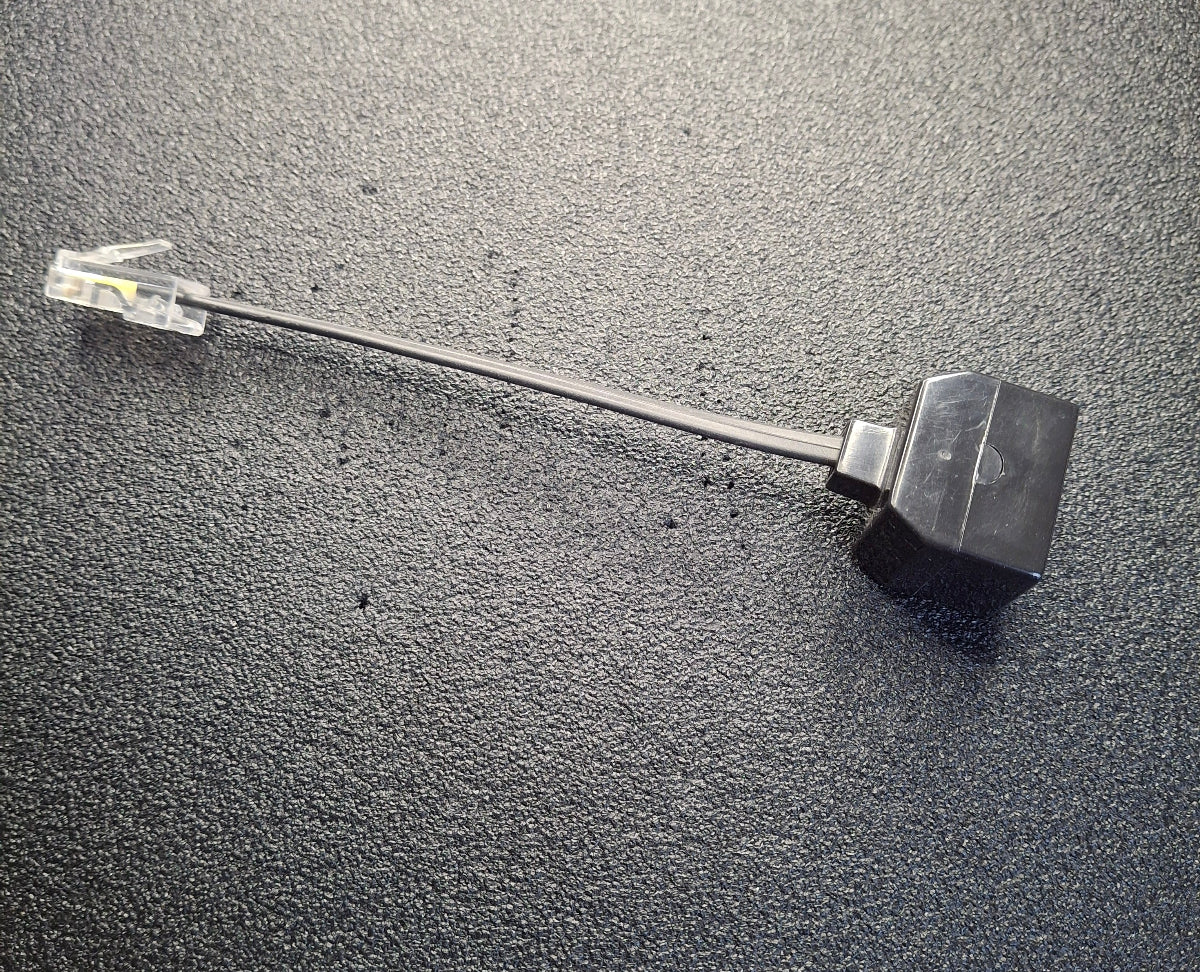 ISDN-Verteiler RJ45 – 1 Stecker auf 2 Buchsen mit 10 cm Kabel