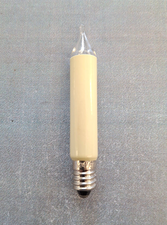 Kleinschaftkerze Schaftkerze 34 Volt 3 Watt E10 Fassung Ersatzlampe Weihnachtsbeleuchtung